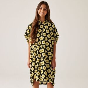 Regatta Orla Kiely Hooded Towelling Robe in Yellow Size: 3-5 Yellow 3-5 Regatta Orla Kiely Hooded Towelling Robe in Yellow Size: 3-5 Yellow 3-5