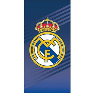 Real Madrid CF Crest Beach Towel in Blue Blue Real Madrid CF Crest Beach Towel in Blue Blue