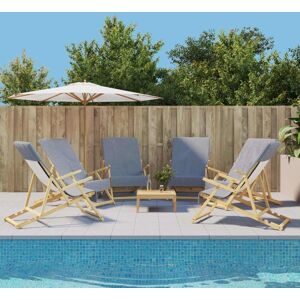 Berkfield Home Beach Towels 6 pcs Grey 60x135 cm Fabric 400 GSM Grey Berkfield Home Beach Towels 6 pcs Grey 60x135 cm Fabric 400 GSM Grey