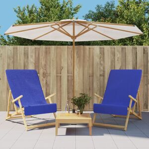 Berkfield Home Beach Towels 2 pcs Royal Blue 60x135 cm Fabric 400 GSM Blue Berkfield Home Beach Towels 2 pcs Royal Blue 60x135 cm Fabric 400 GSM Blue