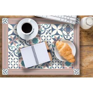 Native Home & Lifestyle Maroc Vinyl Table Mat 33x45cm (Set of 4) Size: 4 Pack Multicolor 4 Pack Native Home & Lifestyle Maroc Vinyl Table Mat 33x45cm (Set of 4) Size: 4 Pack Multicolor 4 Pack