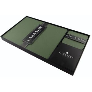 Lara May Set of 8 Olive Green Reprocessed Leather Placemats & 8 Coasters Green Lara May Set of 8 Olive Green Reprocessed Leather Placemats & 8 Coasters Green