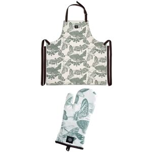 Kew Gardens Living Jewels Single Oven Glove & Apron Set Multicolor Kew Gardens Living Jewels Single Oven Glove & Apron Set Multicolor