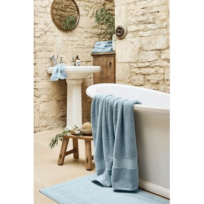 Christy Renaissance Luxury Egyptian Cotton Towels - Bath Sheet Mid Blue Christy Renaissance Luxury Egyptian Cotton Towels - Bath Sheet Mid Blue