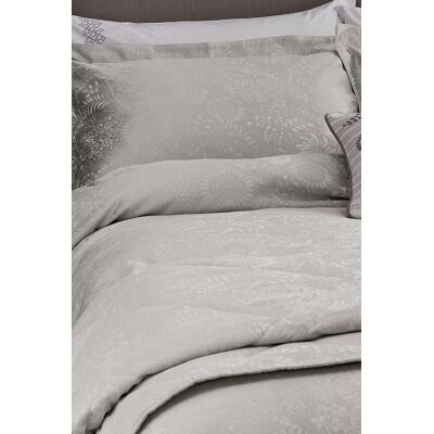 1951 'Kina' Jacquard Throw in Silver Silver 1951 'Kina' Jacquard Throw in Silver Silver