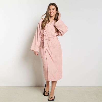 Brentfords - Towel Bath Robe - Light Pink - Bathrobe Brentfords - Towel Bath Robe - Light Pink - Bathrobe