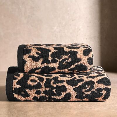 OHS Leopard 4pc Hand Towel Absorbent 100% Cotton Luxury Hotel Quality in Natural Natural OHS Leopard 4pc Hand Towel Absorbent 100% Cotton Luxury Hotel Quality in Natural Natural