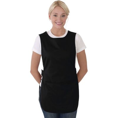 Dennys Women's Workwear Tabard in Black Size: XL Black XL Dennys Women's Workwear Tabard in Black Size: XL Black XL