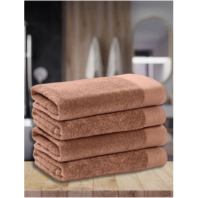 Ezysleep Luxe Collection 4 Piece Egyptian Bathsheet Set in Brown Size: Bath Sheet Brown Bath Sheet Ezysleep Luxe Collection 4 Piece Egyptian Bathsheet Set in Brown Size: Bath Sheet Brown Bath Sheet