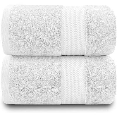 GAVENO CAVAILIA Miami Towel in White Size: Bath Sheet White Bath Sheet GAVENO CAVAILIA Miami Towel in White Size: Bath Sheet White Bath Sheet
