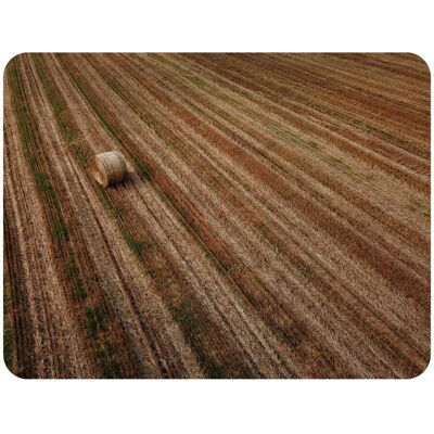 Benjamin Tate Design Aerial view of hay bale fields Designer Blanket in Natural Size: 120 cm x 150 cm Natural 120 cm x 150 cm Benjamin Tate Design Aerial view of hay bale fields Designer Blanket in Natural Size: 120 cm x 150 cm Natural 120 cm x 150 cm
