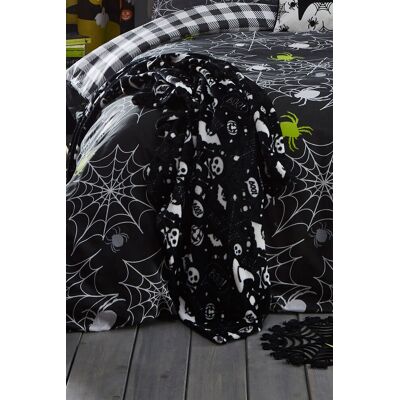 Bedlam Boo Fleece Blanket - 120x150 cm Bedlam Boo Fleece Blanket - 120x150 cm