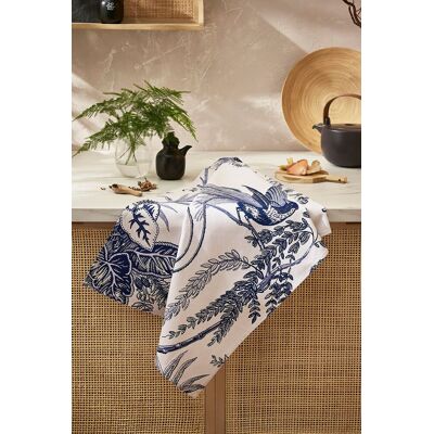 Ulster Weavers 'Willow Toile' Trees Print 100% Cotton Tea Towel in Blue Blue Ulster Weavers 'Willow Toile' Trees Print 100% Cotton Tea Towel in Blue Blue