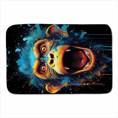 Warren Reed - Designer Cavapoo Dog Splashart Sherpa Blanket in Blue Size: Large Blue Large Warren Reed - Designer Cavapoo Dog Splashart Sherpa Blanket in Blue Size: Large Blue Large