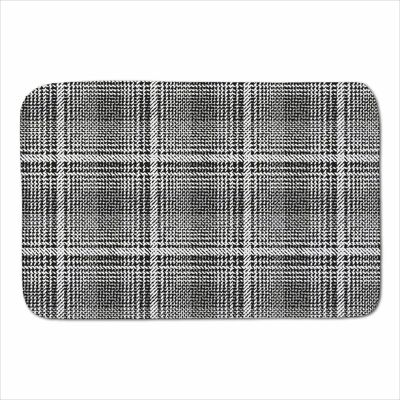 Warren Reed - Designer Monochrome Textured Checked Pattern Sherpa Blanket in Grey Size: Large Grey Large Warren Reed - Designer Monochrome Textured Checked Pattern Sherpa Blanket in Grey Size: Large Grey Large