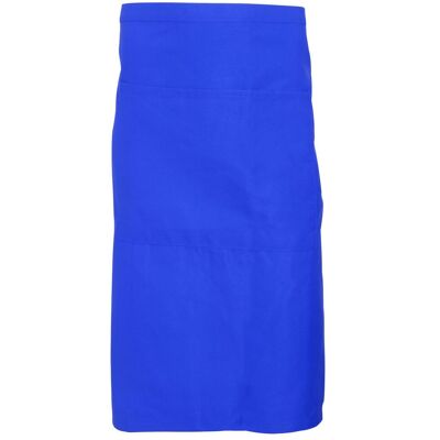 Dennys - Unisex Catering Apron - With Pocket - Sapphire - Apron Dennys - Unisex Catering Apron - With Pocket - Sapphire - Apron