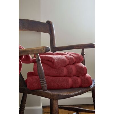 CHRISTY 'Signum' Heavyweight 100% Combed Cotton Towels in Red Size: Bath Sheet Red Bath Sheet CHRISTY 'Signum' Heavyweight 100% Combed Cotton Towels in Red Size: Bath Sheet Red Bath Sheet