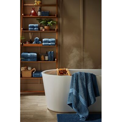 CHRISTY 'Renaissance' Luxury 675GSM Egyptian Cotton 8 Piece Towel Bale in Dark Blue Dark Blue CHRISTY 'Renaissance' Luxury 675GSM Egyptian Cotton 8 Piece Towel Bale in Dark Blue Dark Blue