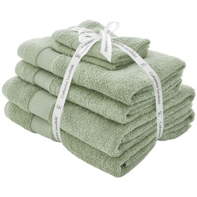 Catherine Lansfield Antibacterial Face Cloth Pair Sage - Face Cloth Catherine Lansfield Antibacterial Face Cloth Pair Sage - Face Cloth
