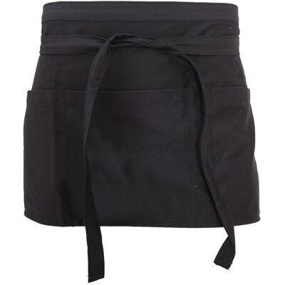 Dennys Women's Money Pocket Workwear Apron Pack of 2 in Black Black Dennys Women's Money Pocket Workwear Apron Pack of 2 in Black Black