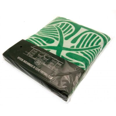 Celtic FC Pulse Beach Towel in Green Green Celtic FC Pulse Beach Towel in Green Green