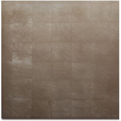 Posh Trading Company Set of Two Silver Leaf Placemats - Chic Matte Taupe Taupe Posh Trading Company Set of Two Silver Leaf Placemats - Chic Matte Taupe Taupe