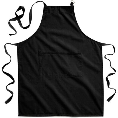 Westford Mill Full Apron in Black Black Westford Mill Full Apron in Black Black