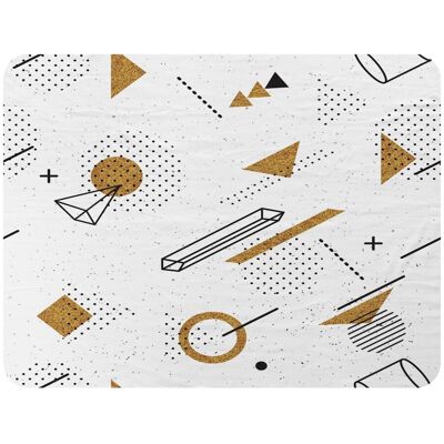 Benjamin Tate Design Trendy Geometric Elements Blanket in Natural Size: 120 cm x 150 cm Natural 120 cm x 150 cm Benjamin Tate Design Trendy Geometric Elements Blanket in Natural Size: 120 cm x 150 cm Natural 120 cm x 150 cm