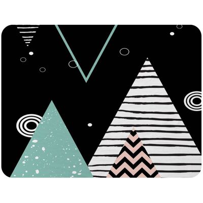 Benjamin Tate Design Triangles Circles & Zig Zag Patterns Blanket in Natural Size: 120 cm x 150 cm Natural 120 cm x 150 cm Benjamin Tate Design Triangles Circles & Zig Zag Patterns Blanket in Natural Size: 120 cm x 150 cm Natural 120 cm x 150 cm