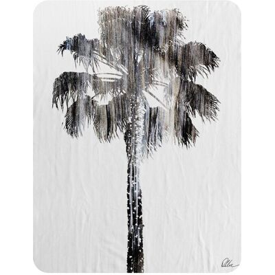 Benjamin Tate Design Tall Palm Blanket in Natural Size: 120 cm x 150 cm Natural 120 cm x 150 cm Benjamin Tate Design Tall Palm Blanket in Natural Size: 120 cm x 150 cm Natural 120 cm x 150 cm