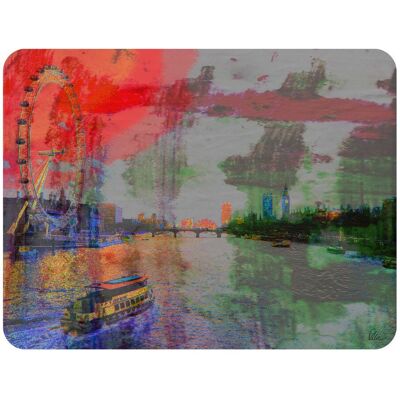 Benjamin Tate Design London Thames Blanket in Natural Size: 120 cm x 150 cm Natural 120 cm x 150 cm Benjamin Tate Design London Thames Blanket in Natural Size: 120 cm x 150 cm Natural 120 cm x 150 cm