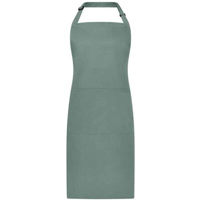Brand Lab Bibbed Full Apron in Dark Green Dark Green Brand Lab Bibbed Full Apron in Dark Green Dark Green