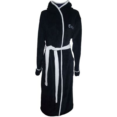 Tupac Shakur Men's Cross Dressing Gown in Black Size: S/M Black S/M Tupac Shakur Men's Cross Dressing Gown in Black Size: S/M Black S/M