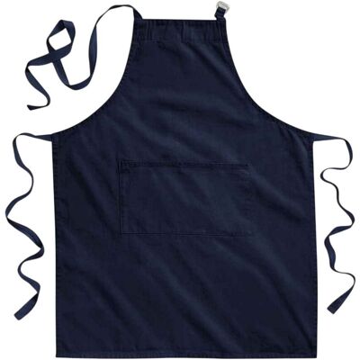 Westford Mill Full Apron in Navy Navy Westford Mill Full Apron in Navy Navy