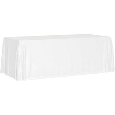 MidOcean Bridge Large Rectangular Tablecloth in White White MidOcean Bridge Large Rectangular Tablecloth in White White