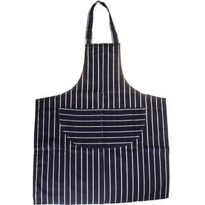 Universal Textiles Butchers Stripe Apron Navy Multicolor Universal Textiles Butchers Stripe Apron Navy Multicolor