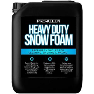 ProKleen Heavy Duty Snow Foam Car & Large Vehicle Shampoo Super Thick 1 x 5L in White White ProKleen Heavy Duty Snow Foam Car & Large Vehicle Shampoo Super Thick 1 x 5L in White White