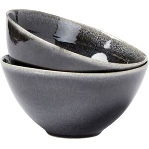 Vinga Nomimono Bowl Pack of 2 in Black Black Vinga Nomimono Bowl Pack of 2 in Black Black