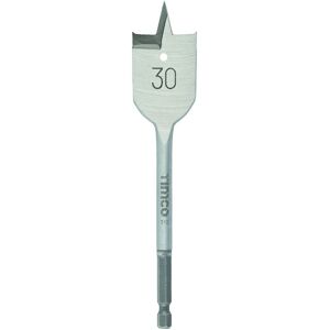 Timco Flat Wood Bit (Size 30.0 x 152 - 1 Each) in Silver Silver Timco Flat Wood Bit (Size 30.0 x 152 - 1 Each) in Silver Silver