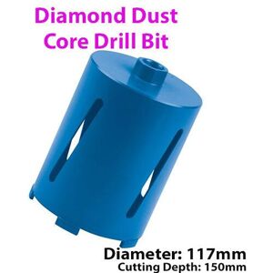 Loops 117mm x 150mm Diamond Core Drill Bit Hole Cutter For Brick Wall / Concrete Block Multicolor Loops 117mm x 150mm Diamond Core Drill Bit Hole Cutter For Brick Wall / Concrete Block Multicolor