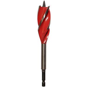 Timco Hex Shank Speed Auger Bit (Size 20.0 x 159 - 1 Each) in Red Red Timco Hex Shank Speed Auger Bit (Size 20.0 x 159 - 1 Each) in Red Red