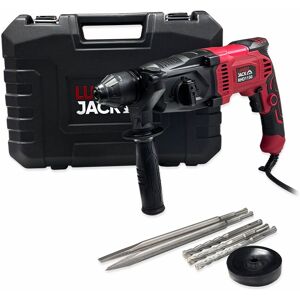 Lumberjack SDS Rotary Hammer Drill 1050W with Drill Bits & Chisel Included in Red Red Lumberjack SDS Rotary Hammer Drill 1050W with Drill Bits & Chisel Included in Red Red