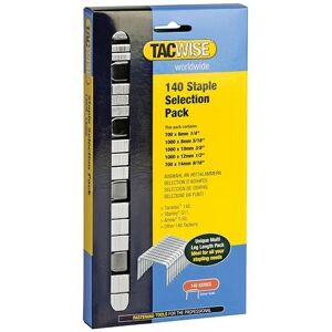 Tacwise 140 Series Staples Multicolor Tacwise 140 Series Staples Multicolor