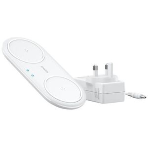 Anker POWERWAVE 10 DUAL PAD - UK WHITE White Anker POWERWAVE 10 DUAL PAD - UK WHITE White