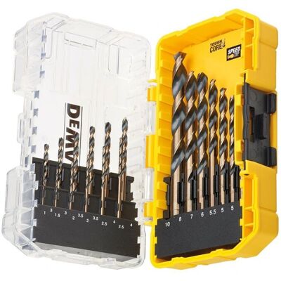 Dewalt Dt70728 Black&gold Hss Drill Set, 19 Piece Multicolor Dewalt Dt70728 Black&gold Hss Drill Set, 19 Piece Multicolor