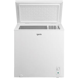Igenix Freestanding Chest Freezer, 198 Litre in White White Igenix Freestanding Chest Freezer, 198 Litre in White White