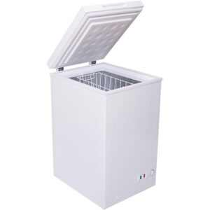 SIA 48cm Freestanding Slimline Compact White Chest Freezer CHF100W White SIA 48cm Freestanding Slimline Compact White Chest Freezer CHF100W White