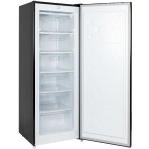 Willow 177L Freestanding Tall Freezer with 5 Drawers & Reversible Door in Black Black Willow 177L Freestanding Tall Freezer with 5 Drawers & Reversible Door in Black Black