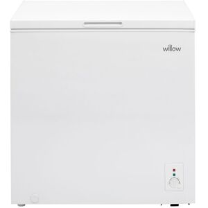 Willow Freestanding 199L Chest Freezer in White Size: Large White L Willow Freestanding 199L Chest Freezer in White Size: Large White L