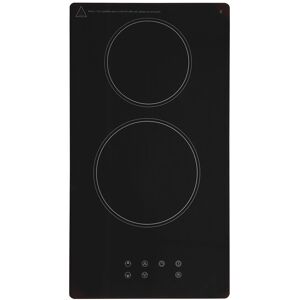 SIA Black 30cm 2 Burner Domino Ceramic Electric Hob With Touch Control - CERH31BL Black SIA Black 30cm 2 Burner Domino Ceramic Electric Hob With Touch Control - CERH31BL Black